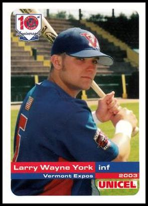 29 Larry Wayne York